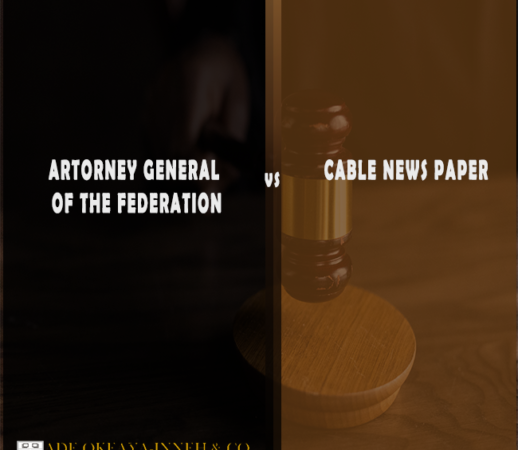 Attorney General Federation vs. Cable News Paper