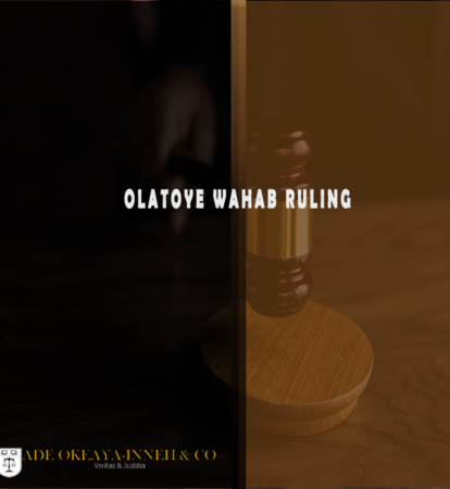 Olatoye Wahab Ruling